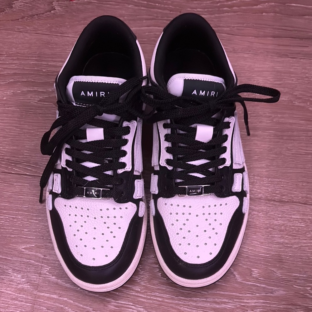 Amiri Black and White Sneakers